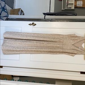 Champagne sequin jumpsuit